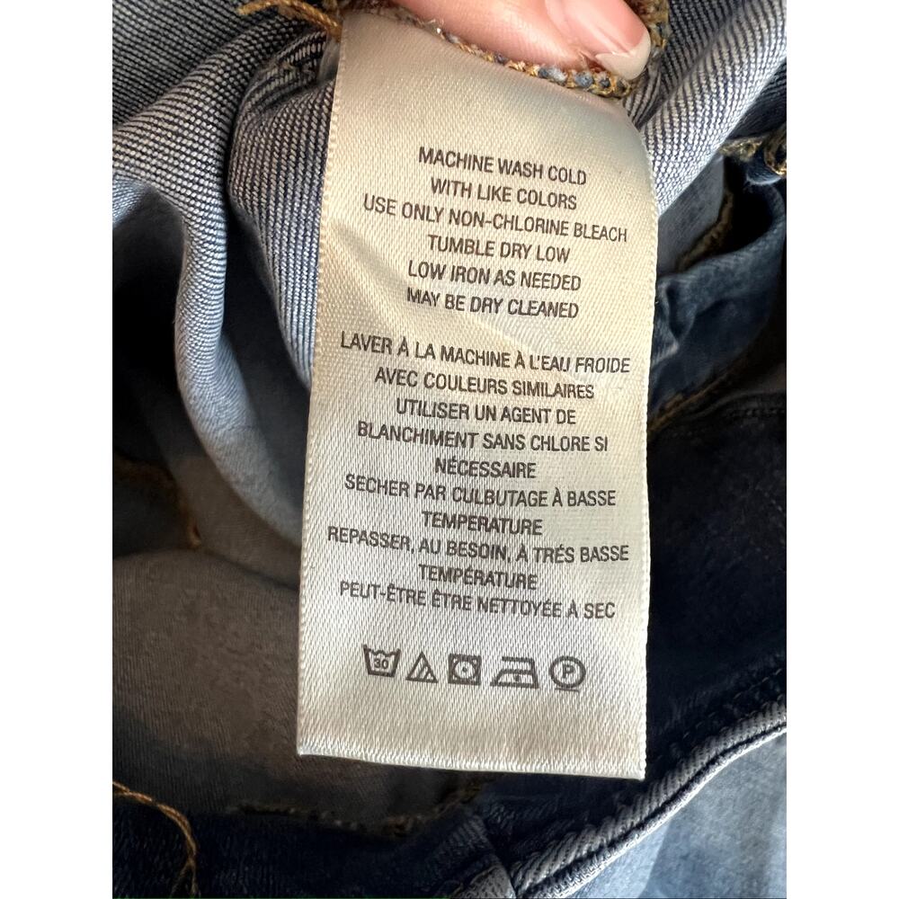 Free People We The Free Flare Wide Jeans High Rise size 26 Blue - Picture 7 of 8